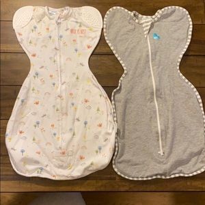 Zip up sleep sack newborn